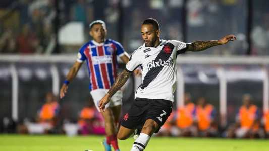 No primeiro turno, o Bahia bateu o Vasco por 1 a 0, em São Januário