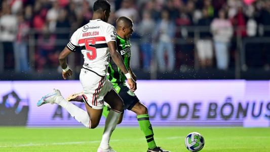 No primeiro turno, o São Paulo goleou o América por 3 a 0 no Morumbi