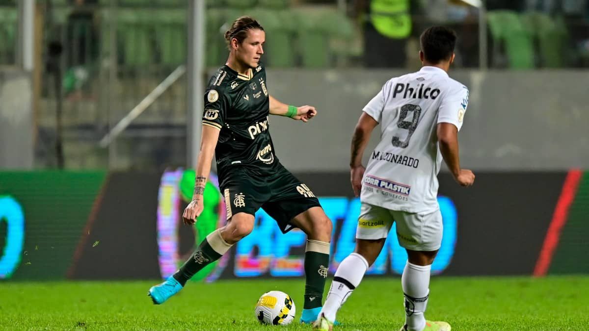 América defende retrospecto favorável em jogos contra o Santos; relembre