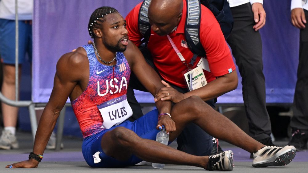 'Homem mais rápido do mundo', Noah Lyles se despede de Paris 2024 por COVID