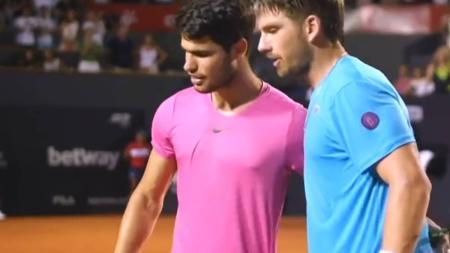 Norrie vence Alcaraz por 2 a 1 em partida que durou 2h41