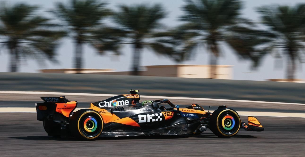 F1: Norris lidera atividade no Bahrein marcada por novatos e brasileiros
