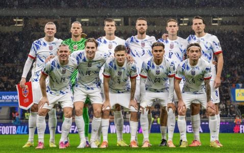 Time da Noruega na goleada por 4 a 1 sobre a Itália nas Eliminatórias para a Copa de 2026
