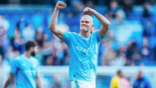 Norueguês marcou mais um gol com a camisa do City