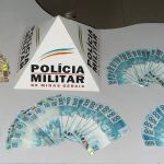 Homem é preso com R$ 10 mil em notas falsas ao tentar se passar por outra pessoa em Minas