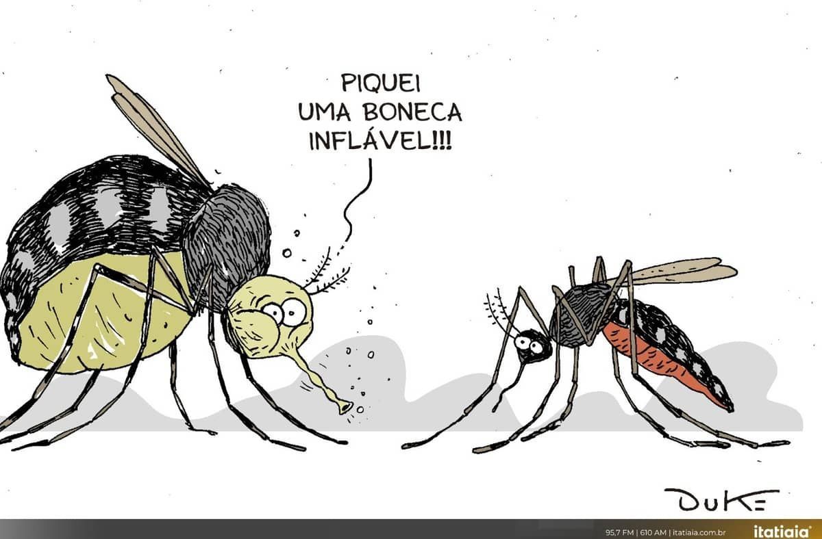 Charge do Duke: a dengue avança em Minas