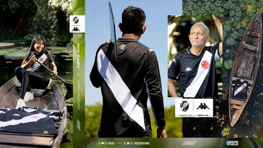 Nova camisa I do Vasco, lançada nesta quarta-feira (19)