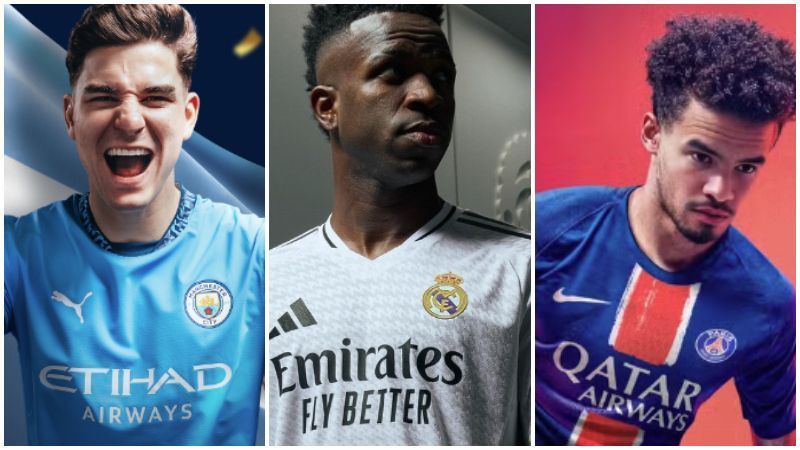 Veja as novas camisas dos principais clubes da Europa para temporada 2024/25