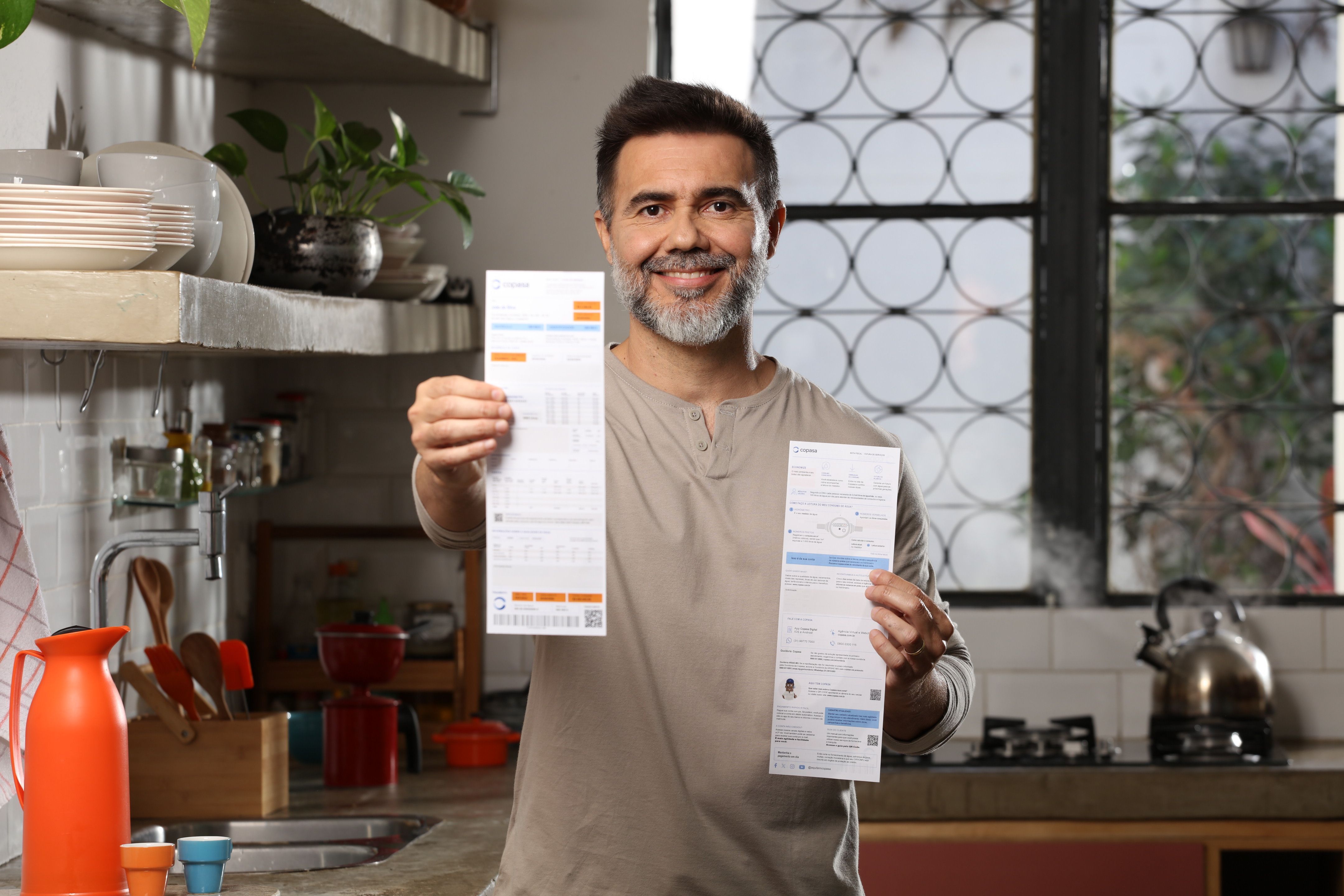 Contas de água e esgoto da Copasa estarão de cara nova a partir de setembro