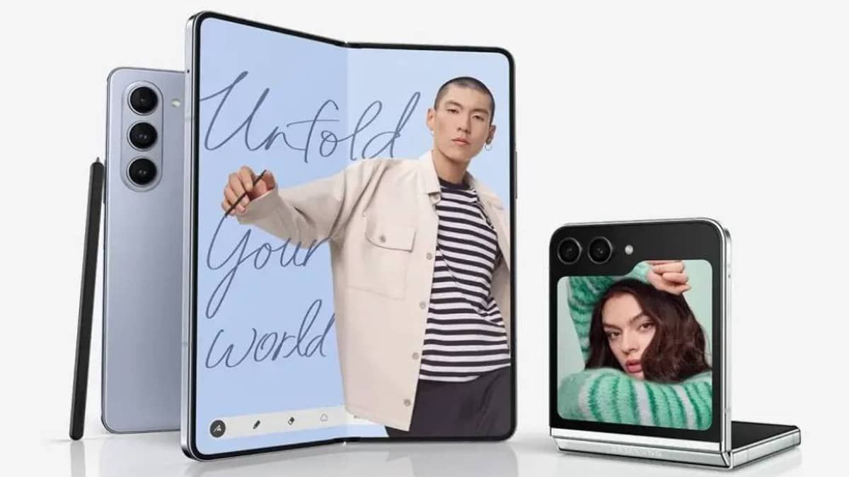 Samsung lança dobráveis Galaxy Z Flip 5 e Z Fold 5