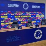 Cruzeiro inaugura nova sala de imprensa na Toca em apresentação de Zé Ricardo