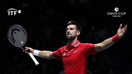 Novak Djokovic venceu Cameron Norrie na Copa Davis