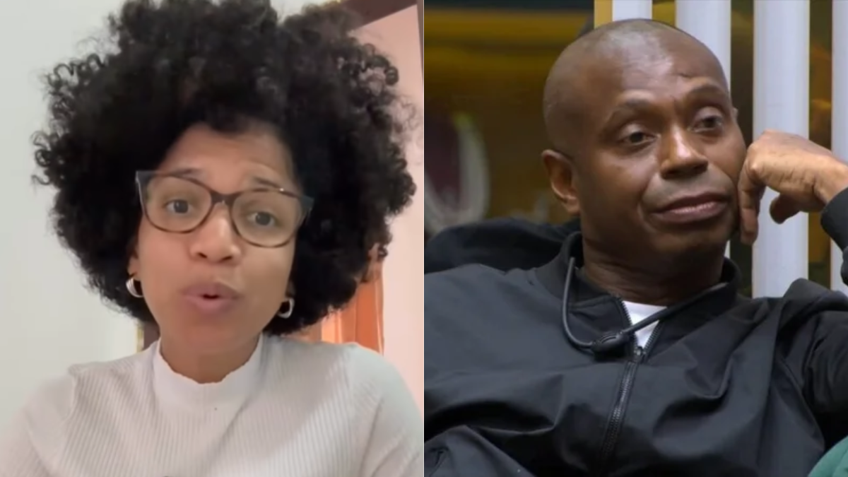 Esposa de Leandro, do BBB 26, se pronuncia após fala polêmica de Edilson Capetinha