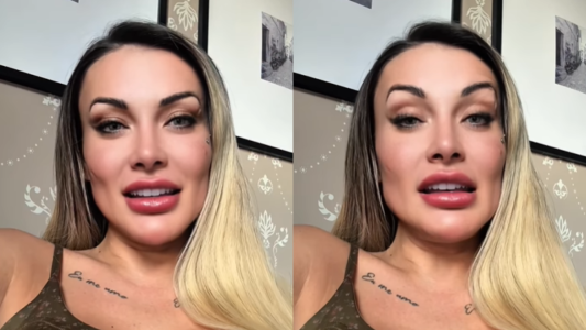 Andressa Urach passou mal