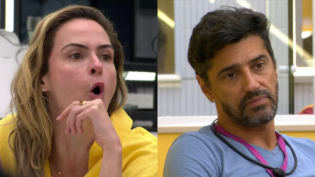 Alberto e Ana Paula discutem