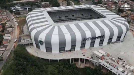 Novo estádio atleticano fica no Bairro Califórnia, em BH