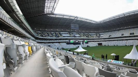 Novo estádio do Galo fica no Bairro Califórnia, em BH