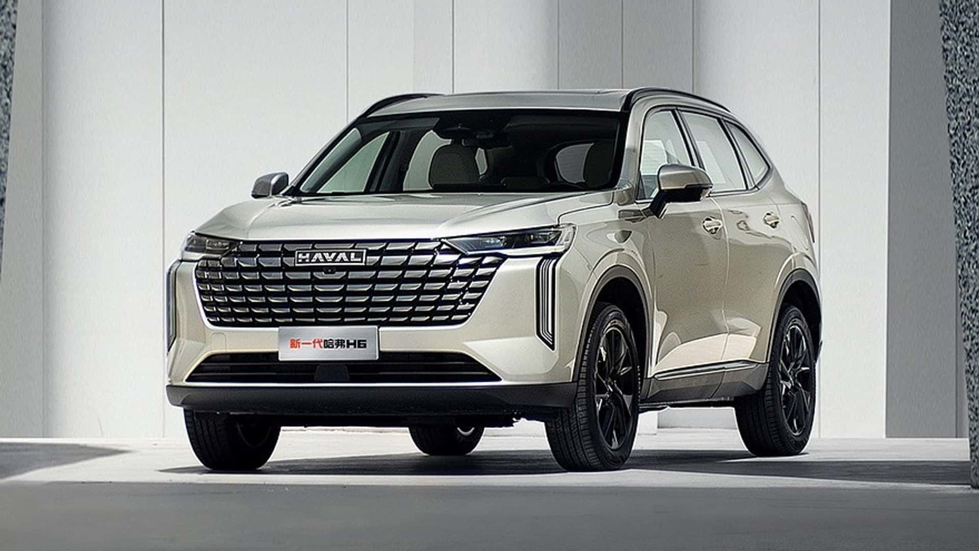 GWM Haval H6 reestilizado deve ser apresentado ainda em 2025 com motor flex