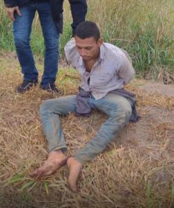 Francisco Alleson Lima da Silva, de 23 anos, estava foragido da justiça e é apontado como membro do Comando Vermelho do estado do Ceará.