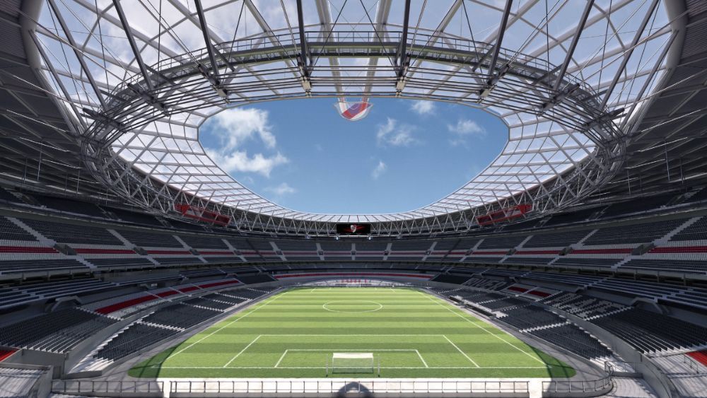 River Plate anuncia reforma do Monumental para mais de 100 mil pessoas