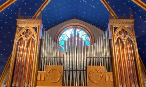 Novo órgão da igreja dos Arautos