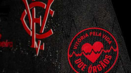 Novo uniforme do Vitória em ação para doação de órgãos