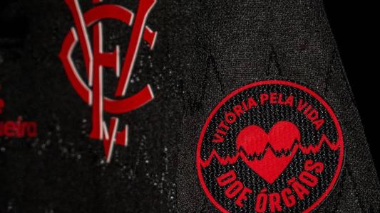Novo uniforme do Vitória em ação para doação de órgãos