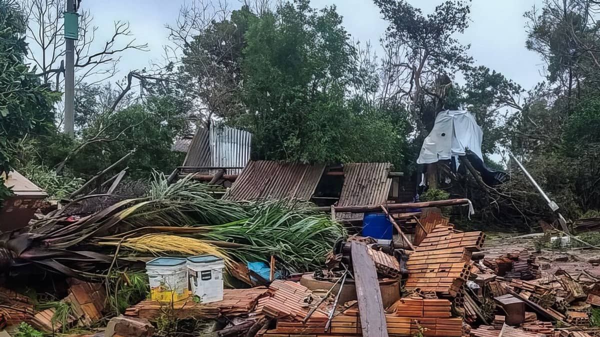 Sobe de 25 para 46 número de desaparecidos após ciclone no Sul do Brasil 