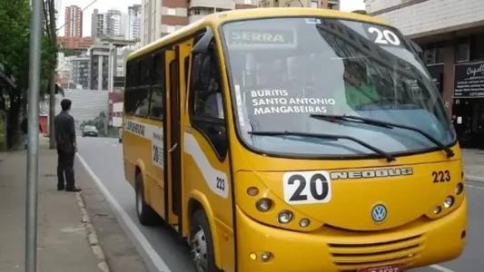 Número de veículos do transporte suplementar está abaixo do que manda edital