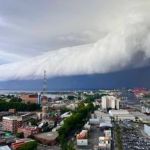 Veja imagens impressionantes da nuvem de tempestade sobre Buenos Aires