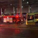 Ônibus que atropelou passageiro dentro da Estação São Gabriel estava com autorização para circular vencida