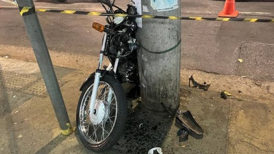 O acidente aconteceu no final da tarde desta quarta (14)