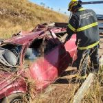 Homem desaparecido há seis dias é encontrado morto em carro capotado no interior de Minas