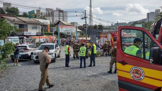 O agressor se entregou na guarda do 10º BPM