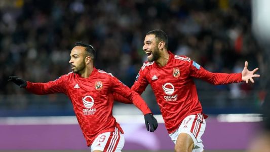 O Al-Ahly garantiu a vitória com um gols aos 42 minutos do segundo tempo