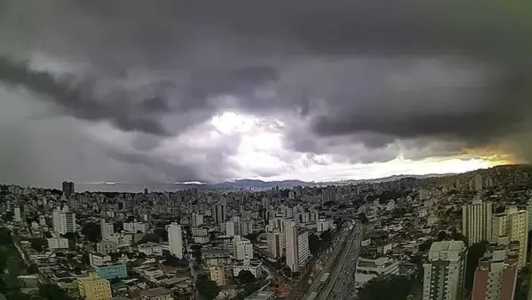 O alerta é válido até às 08h desta segunda-feira (13)