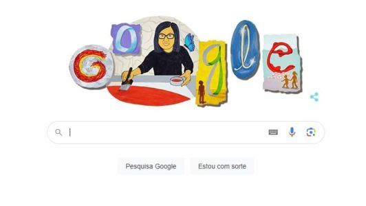 O aniversário de 110 anos da artista Tomei Ohtake é o destaque do Doodle de hoje (21)