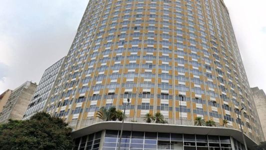 O antigo hotel Othon Palace, na avenida Afonso Pena