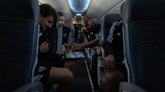 O Atlético chegará na capital paranaense na antevéspera do duelo contra o Athletico-PR