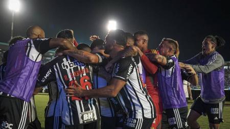 O Atlético chegou a 17 pontos no Campeonato Brasileiro e dorme na vice-liderança