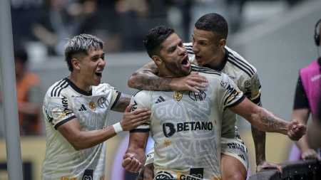 O Atlético chegou ao G4 do Brasileirão
