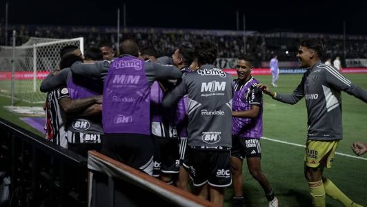 O Atlético conquistou a sétima vitória como visitante na atual edição do Brasileiro