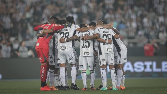 O Atlético foi derrotado pelo Botafogo no duelo do primeiro turno, disputado no Rio de Janeiro