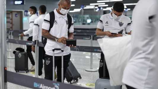 O Atlético prepara uma novidade para o público passará pelo aeroporto de Confins