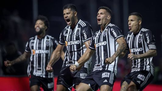 O Atlético venceu o Red Bull Bragantino, vice-líder, em pleno Nabi Abi Chedid