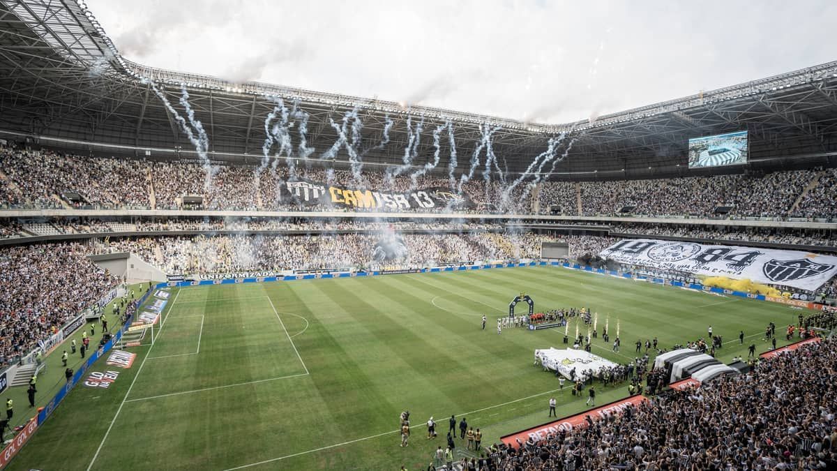 Atlético x Santos: confira público e renda do 1º jogo oficial na Arena MRV