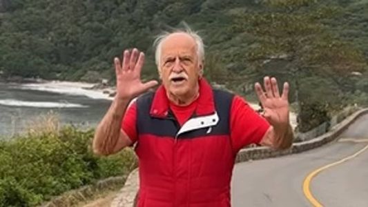 O ator salienta a importância do exercício físico