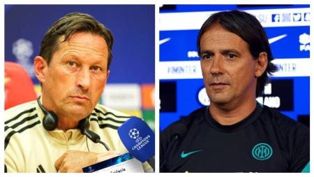 O Benfica, de Roger Schmidt, recebe a Inter, de Simone Inzaghi, no Estádio da Luz