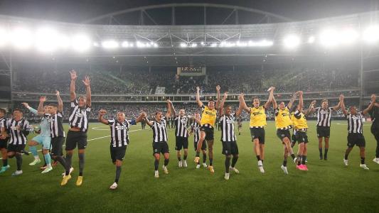 O Botafogo é o campeão simbólico do primeiro turno do Brasileiro