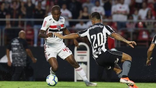 O Botafogo venceu os dois confrontos diante do São Paulo em 2022